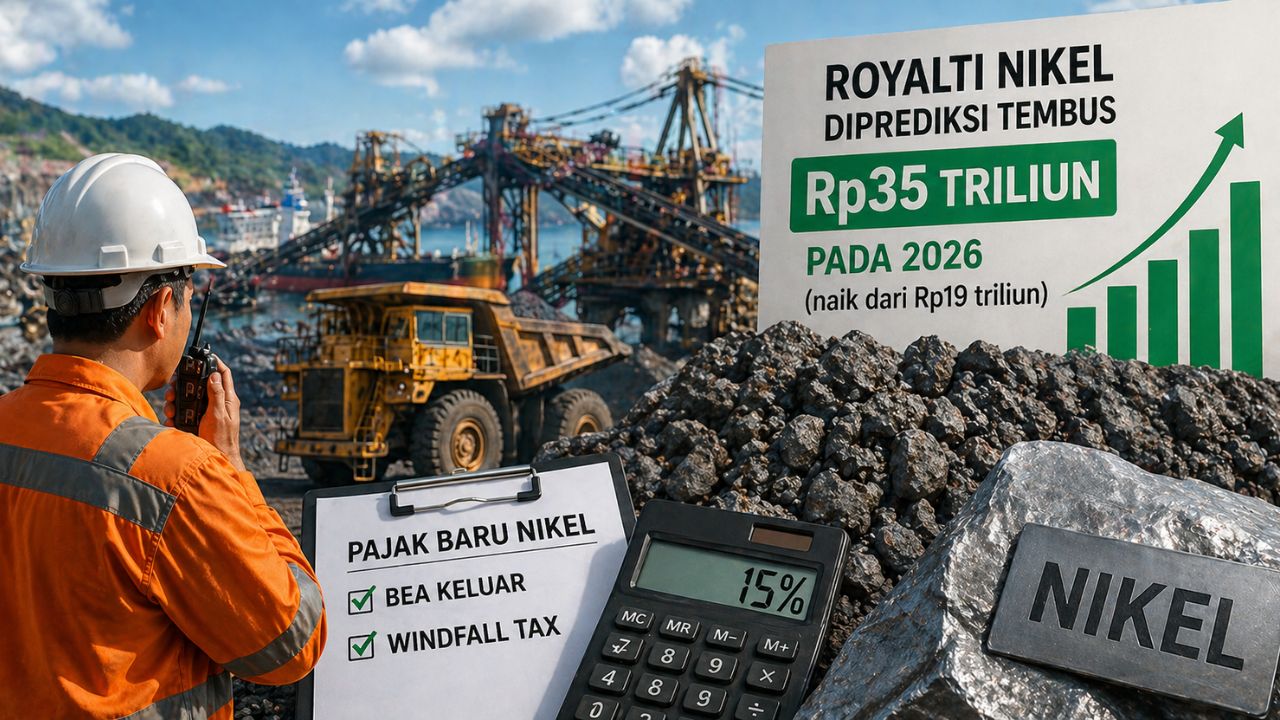 Royalti Nikel Diprediksi Tembus Rp35 Triliun, Pajak Baru Segera Berlaku